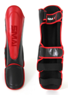 SMAI CARBON THAI SHIN INSTEP RED/BLACK