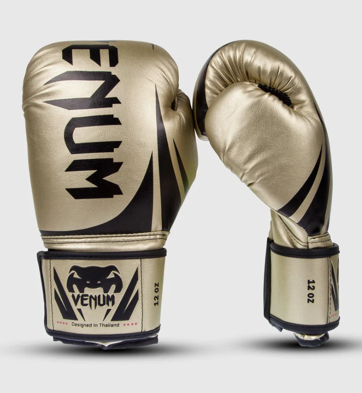 VENUM CHALLENGER 2.0 BOXING GLOVES - GOLD