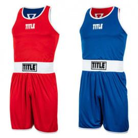 CHAMPION BOXING UNIFORM REVERSIBLE RED/BLUE