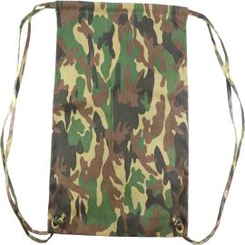 WACOKU DRAWSTRING BACKPACK CAMO