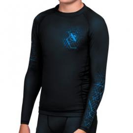 HAYABUSA GEO LONGSLEEVE RASHGUARD BLUE