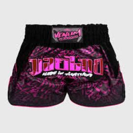 VENUM ATTACK MUAY THAI SHORT - BLACK/PINK