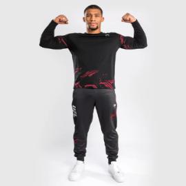 VENUM UFC AUTHENTIC FIGHT WEEK MEN'S 2.0 LS TSHIRT - BLK/RED