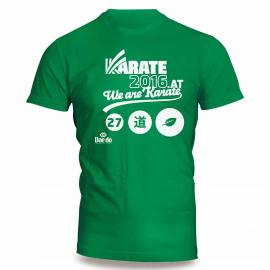 T-Shirt Kids- Karate2016 Austria green