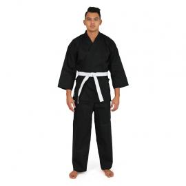 SMAI KARATE UNIFORM - 8OZ STUDENT GI (BLACK)