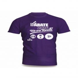 T-Shirt Men - Karate2016 Austria PURPLE