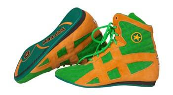 Product|TOP TEN Boxing Shoes green/orange