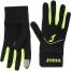 JOMA TACTILE RUNNING GLOVES BLACK/FLUO YELLOW