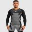 Venum Attack Men's Long Sleeve Rashguard - Black/Grey