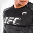 VENUMxUFC AUTHENTIC FIGHTWEEK MEN'S PERFORMANCE LS RASHGUARD BLK