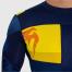 VENUM SPORT 05 LONG SLEEVE RASHGUARD - BLUE/YELLOW